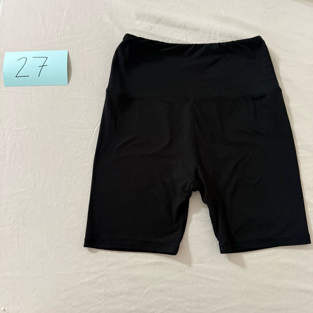 Women's Black Athletic Shorts